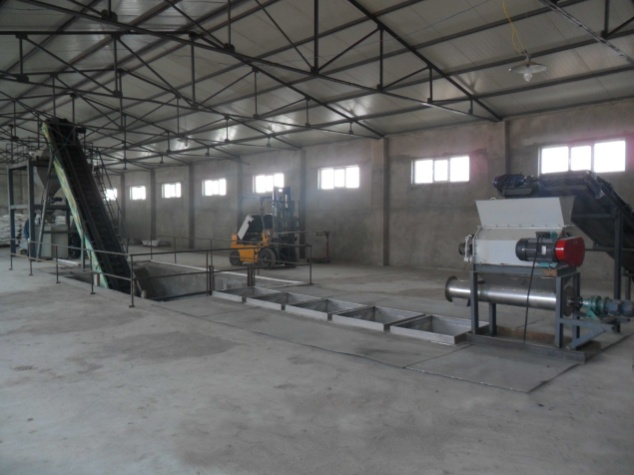 Floor-batching Water Soluble Fertilizer Line