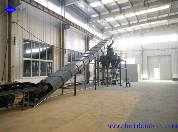 The whole line of natural fertilizer plant