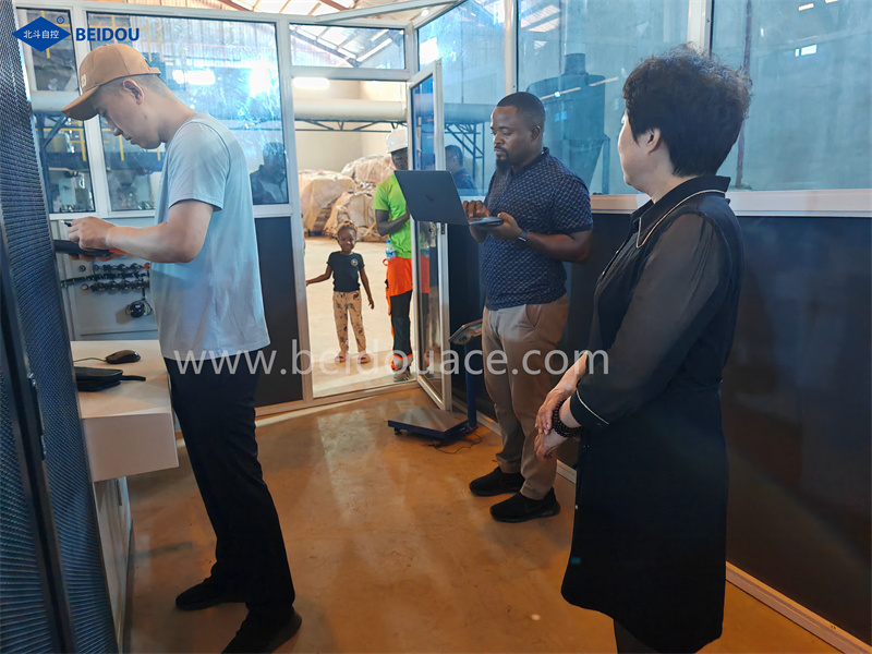 Return Visit Our Bulk Blending Fertilizer Mixing Plant in Africa