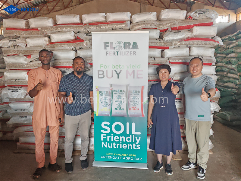 Return Visit Our Bulk Blending Fertilizer Mixing Plant in Africa