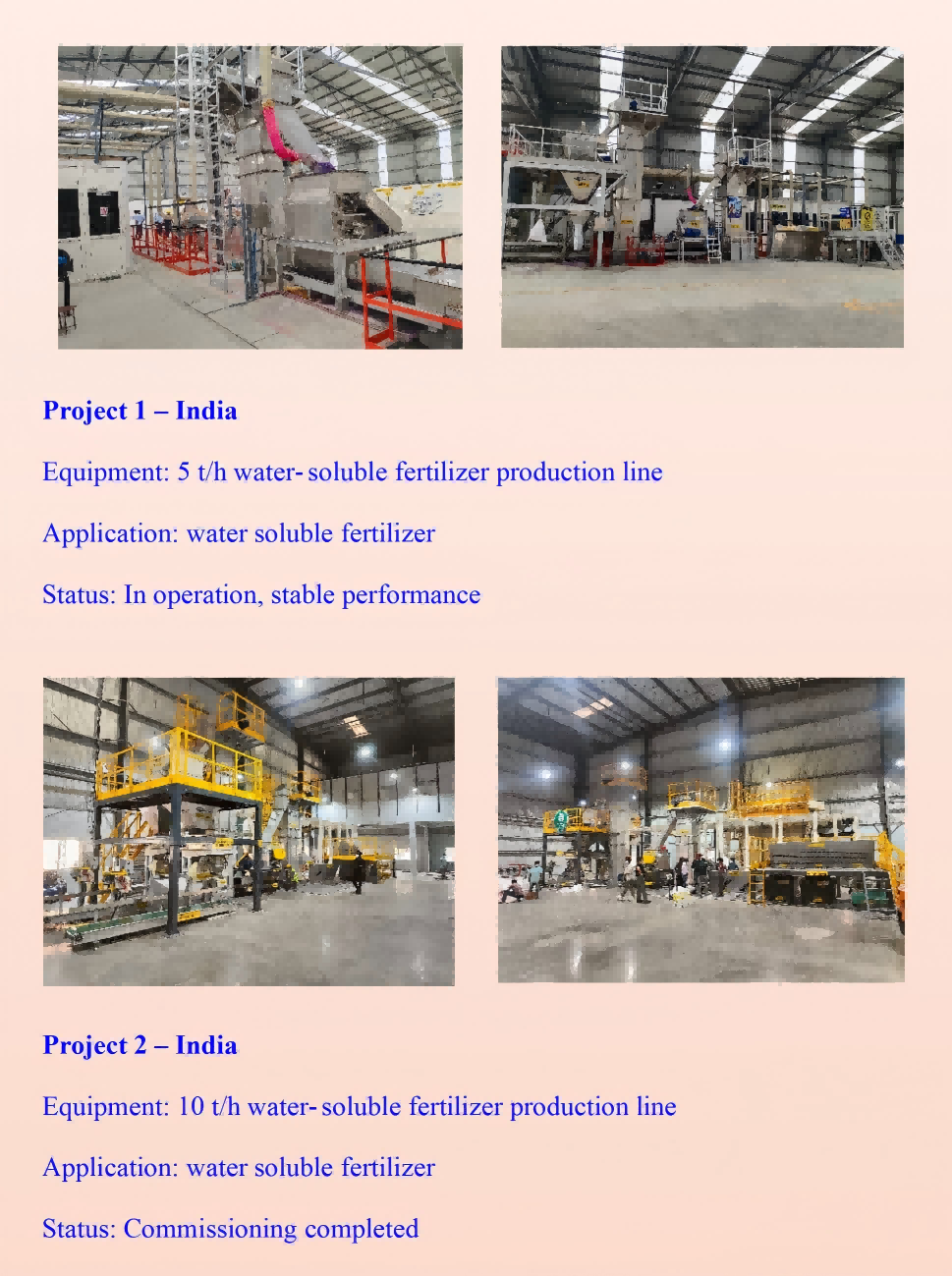 Complete Water-Soluble Fertilizer Production Line