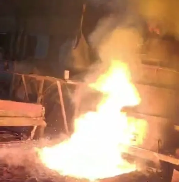 DC Plasma Electrical furnace DRI