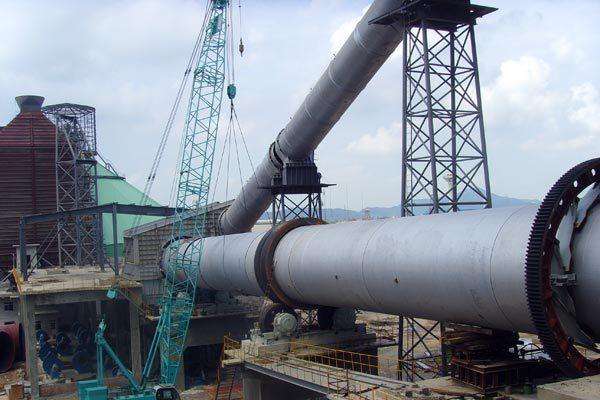 Rotary kiln for chemical, like Zinc Oxide, calcined bauxite