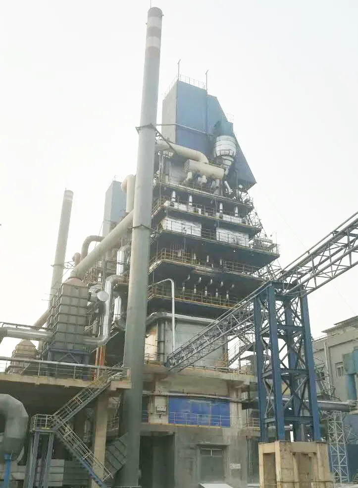 Burner Beam Vertical lime kiln, TF vertical lime kiln