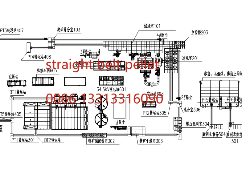 Straight-belt Pellet Plant