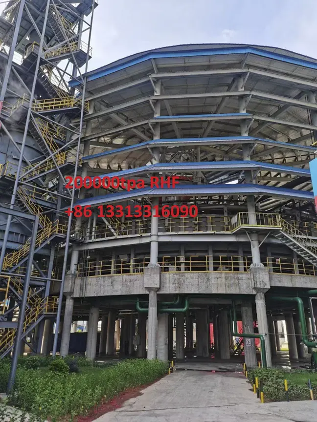 Visit of Middle Eastern and European Clients to 200,000-ton RHF Reduced Iron Production Line
