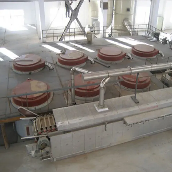 Refinery Furnace, Ingot Casting Machine