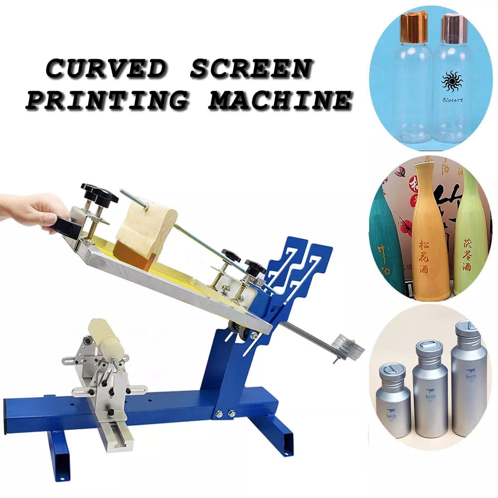 Screen printing Manual cylindrical printer