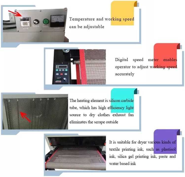 Tunnel drying machinery