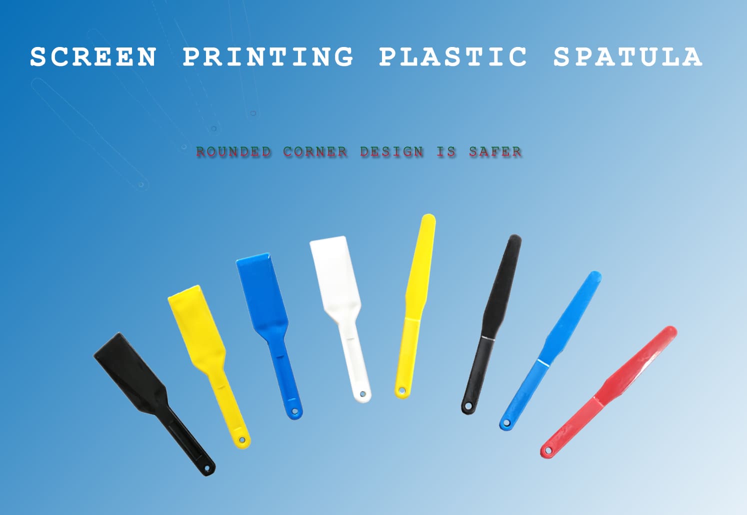 Plastic spatula
