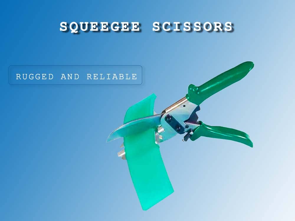 Squeegee scissors