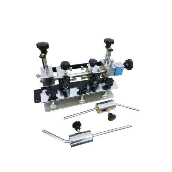 Manual precise screen printing head