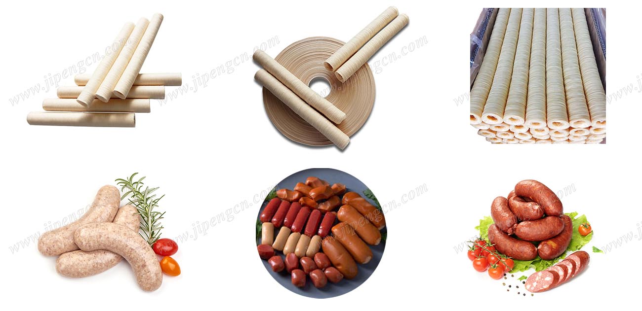 Collagen sausage casing