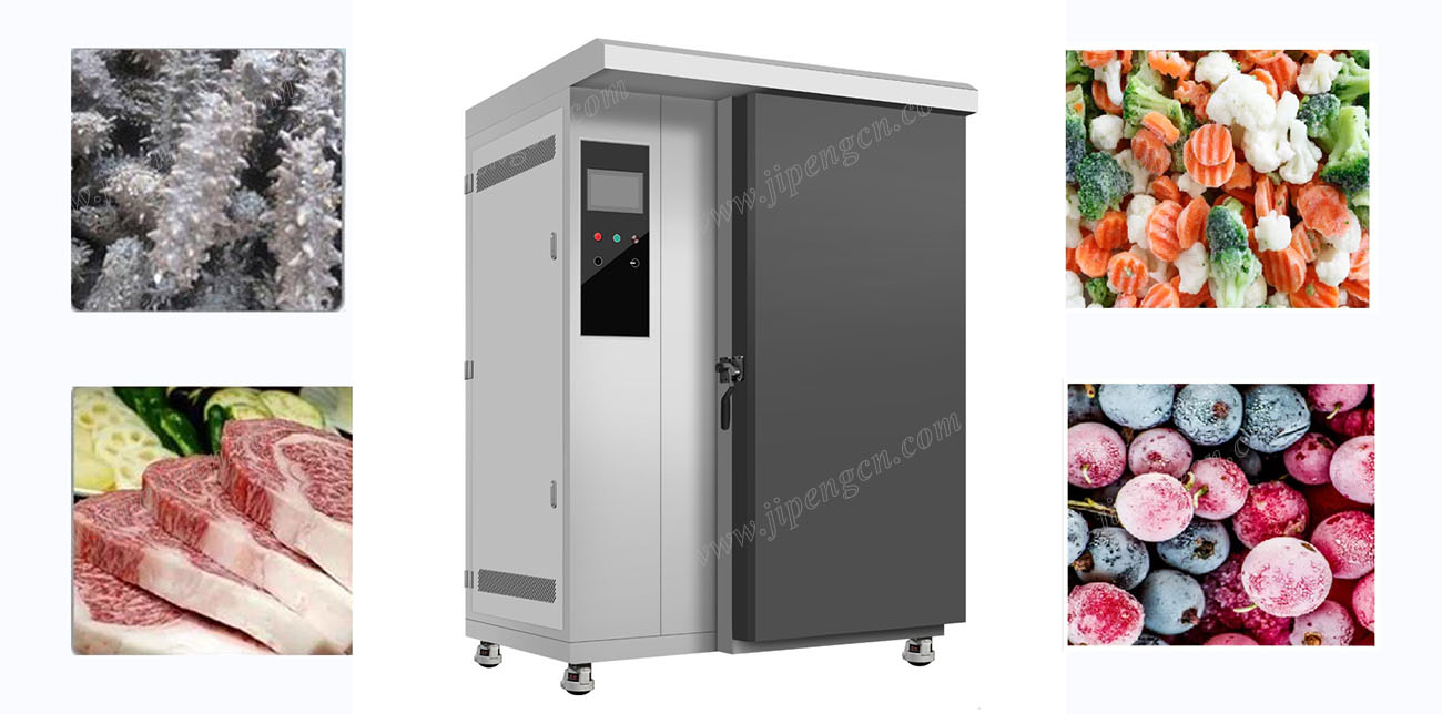 Liquid nitrogen shock freezers