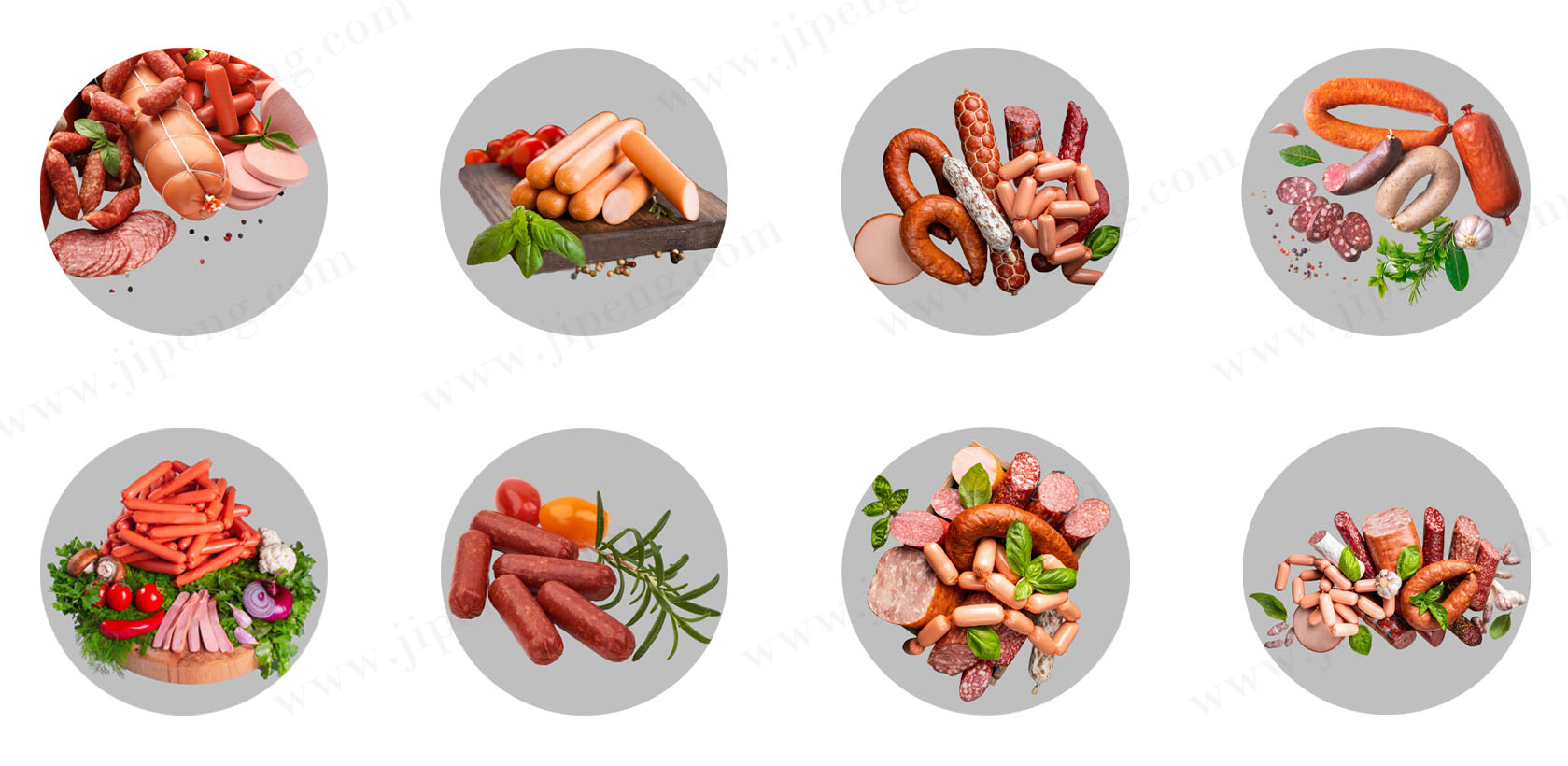 Smoke sausage casing