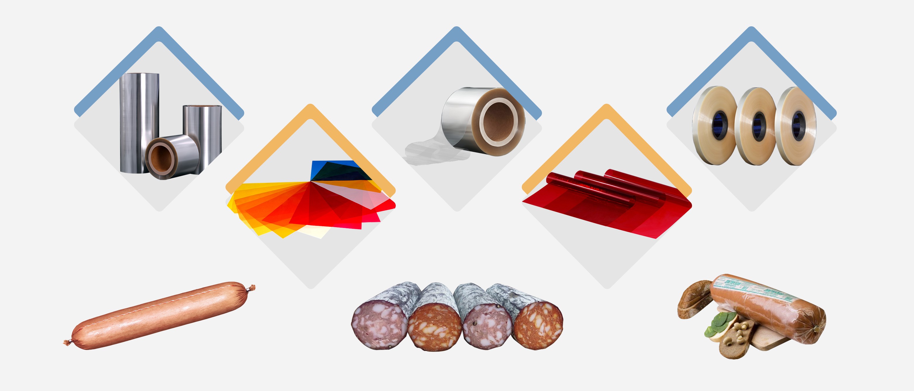 Cellophane casings