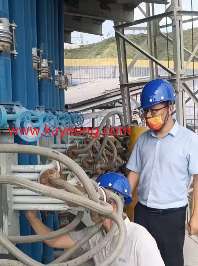 dual-fuel burner beams supply to Gansu client