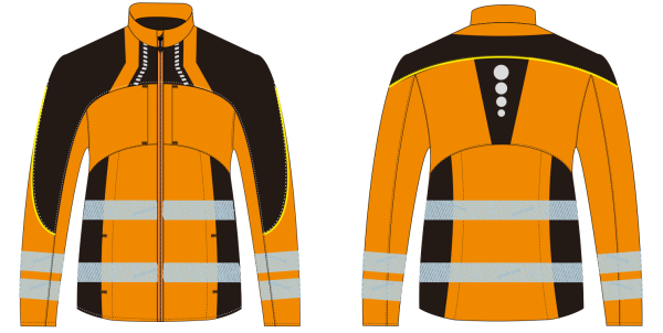 High-Visibility Work Jacket