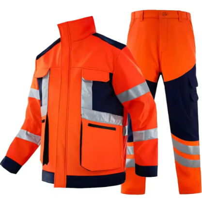 High-Visibility Work Jacket and pants Set, High-Visibility Work Jacket and pants Set