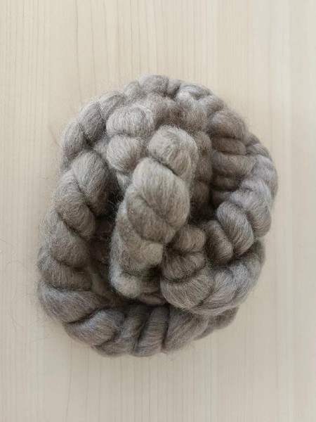 Pure Chinese Sheep Wool Tops Brown