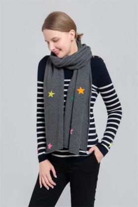 Loose knitting scarf, Loose knitting scarf