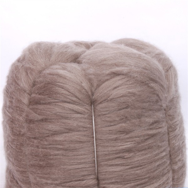 Pure Mongolian Cashmere Tops Brown