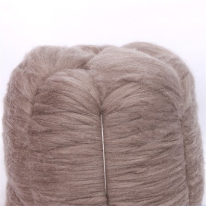 Pure Mongolian Cashmere Tops Brown, Pure Mongolian Cashmere Tops Brown
