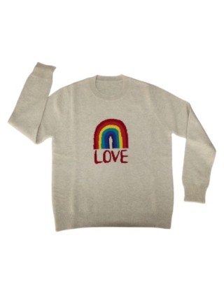 Rainbow Intarsia Kids Circle Set, Rainbow Intarsia Kids Circle Set