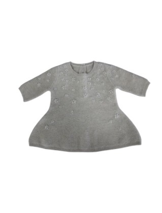 Children's embroidery round neck dress, Children's embroidery round neck dress