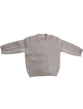 Children's cable knitted cashmere sweater, Children's cable knitted cashmere sweater