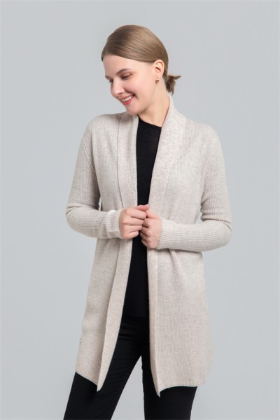Women's long cardigan