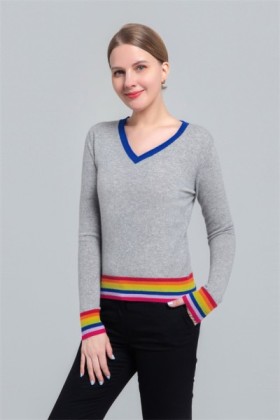 Women's V neck pullover, Women's V neck pullover