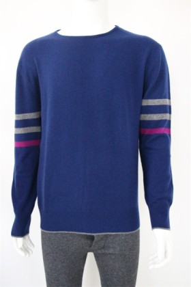 Men's round neck cashmere pullover, Men's round neck cashmere pullover