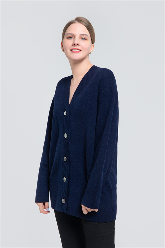 Women's wool cardigan