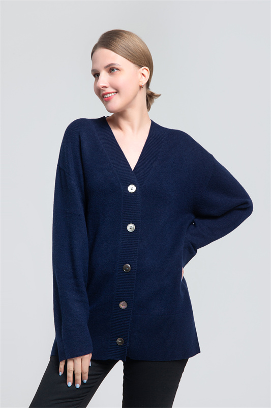 Women's wool cardigan