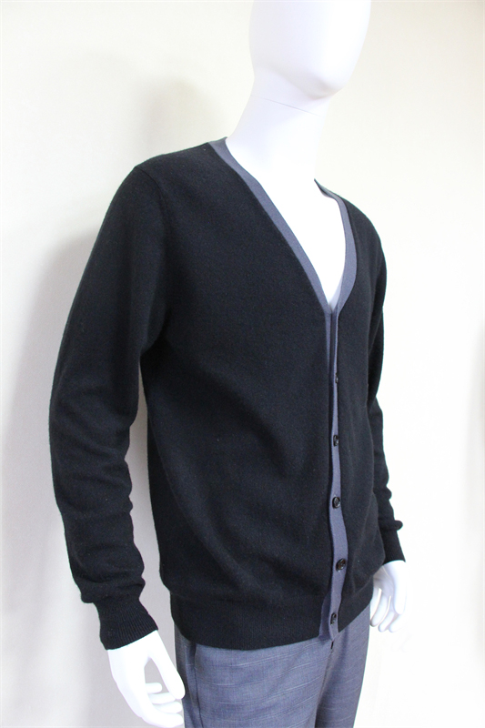 Men's cashmere cardigan