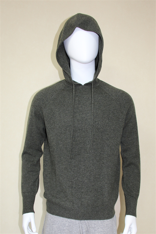 Men's cashmere hoody sweater Men's cashmere hoody sweater
