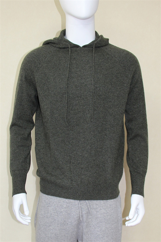 Men's cashmere hoody sweater Men's cashmere hoody sweater