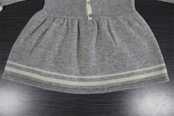 Children's round neck dress