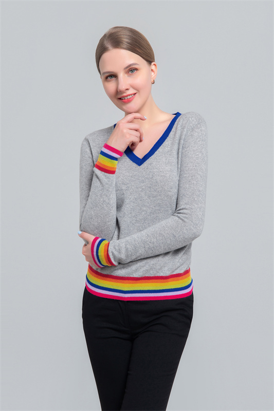 Women's V neck pullover Women's V neck pullover