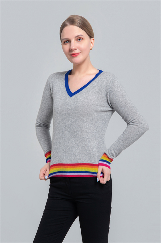 Women's V neck pullover Women's V neck pullover