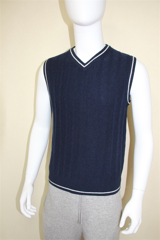 Men's cashmere vest Men's cashmere vest