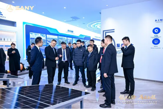 The official launch of the second batch of SANY electric concrete mixers by Yongshang Group and the signing ceremony of the strategic cooperation framework agreement between Yongshang Group and SANY Group were grandly held in Hebei Province
